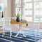 International Concepts 42 in. Dual Drop Leaf Table with 2 Ladder Back Dining Chairs - 3 Piece Dining Set K02-42DP-C08-617P - alternate 2